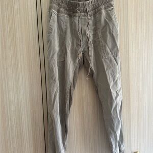 James Perse Women’s Taupe Jogger Pants